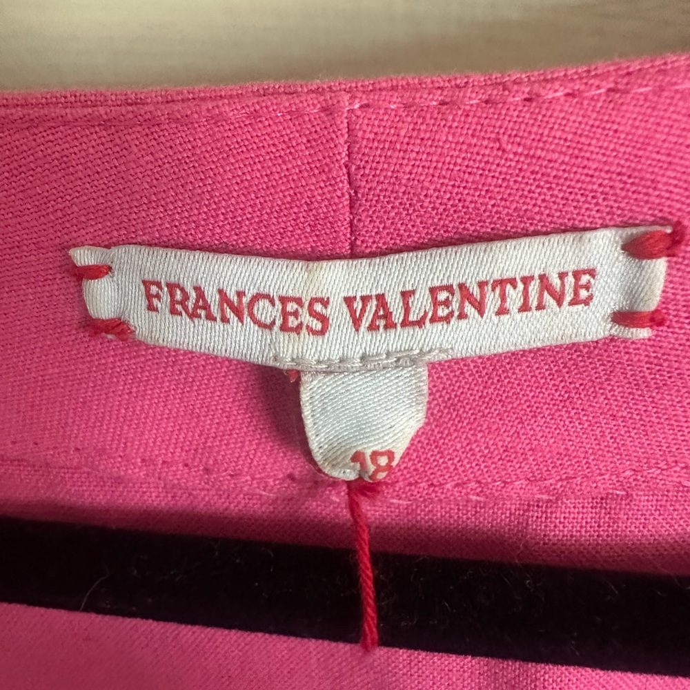 Frances Valentine Vibrant Pink caftan - Picture 3 of 4